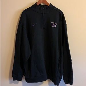 Xxl black nike University of Washington sweatshirt